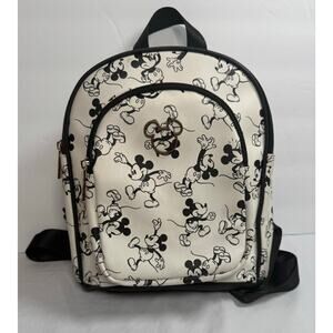 Bioworld Disney Mickey‎ Mouse Mini Backpack Black White